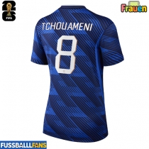 Frankreich Aurelien Tchouameni #8 Heimtrikot Frauen WM 2026 Kurzarm